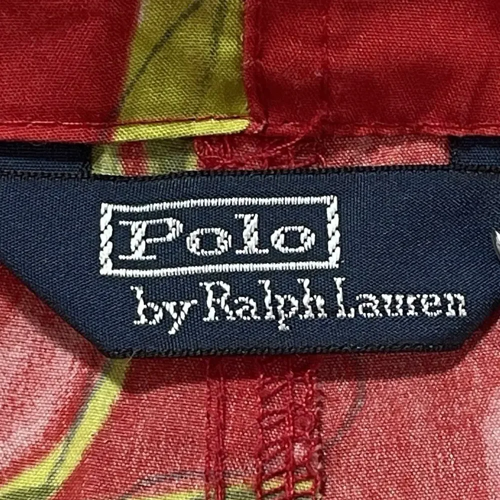 Vintage Polo Ralph Lauren Board Shorts Mens L Floral Y2K Swimsuit